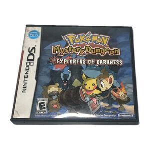 Pokemon Mystery Dungeon: Explorers of Darkness Nintendo DS USA 100% Complete CIB